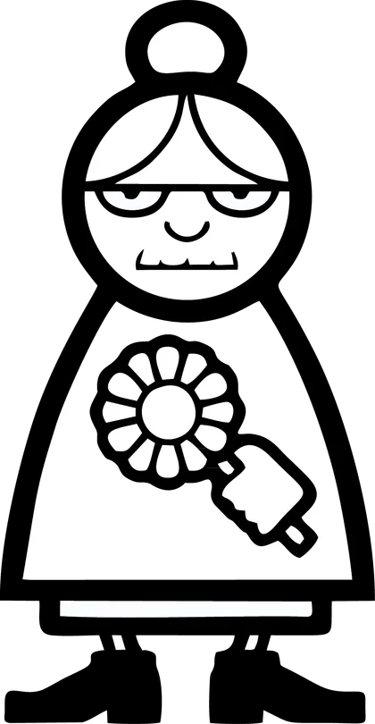 Mascotte Nonna ADA